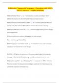 California Commercial Insurance &vert; Questions with 100&percnt; correct answers &vert; verified solutions
