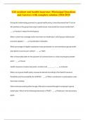 Life accident and health insurance Mississippi Questions and Answers with complete solution &vert;2024&sol;2025