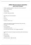 USNSCC PO1 test study set &vert;Questions with Correct Answers