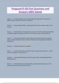 Fireguard &lpar;F-03&rpar; Test Questions and  Answers 100&percnt; Solved