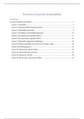 Samenvatting -  Corporate Sustainability &lpar;323102-M-6&rpar;