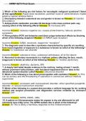 NRNP 6675 Final Exam Questions and Complete Solutions&period;