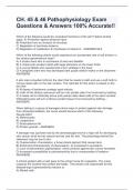 EXAM BUNDLE  SARAH MICHELLE &lpar;COMPLETE PACKAGE&rpar; Questions& Answers100&percnt; Correct&excl;