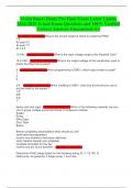 Vivint Smart Home Pro Final Exam Latest Update 2024-2025 Actual Exam Questions and 100&percnt; Verified Correct Answers Guaranteed A&plus;