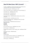 Zeta Phi Beta Exam 100&percnt; Correct&excl;&excl;
