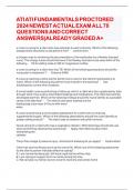 ATI iATI iFUNDAMENTALS iPROCTORED i2024 iNEWEST iACTUAL iEXAM iALL i70 iQUESTIONS iAND iCORRECT iANSWERS&vert;ALREADY iGRADED iA&plus;