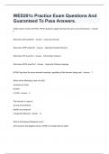 WED201c Practice Exam Questions And Guaranteed To Pass Answers&period;