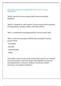 IAAP WAS EXAM 2024 QUESTIONS WITH 100&percnt; ACTUAL ANSWERS&excl;&excl;