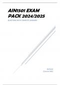 AIN1501 EXAM PACK 2024&sol;2025