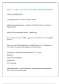 NUR 227 EXAM 1 QUESTIONS WITH 100&percnt; VERIFIED ANSWERS&excl;&excl;