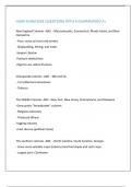 HUSH EXAM 2024 QUESTIONS WITH A GUARANTEED A&plus;