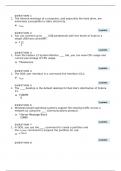 CGS 3767 Final Practice Exam 2 Questions and Answers- Florida Int&period; University Spring 2024