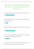 SIE Mastery Exam 3 Questions and  Answers &vert; 100&percnt; Correct Answer &vert;  Grade A&plus;