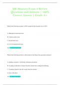 SIE Mastery Exam Pack Questions and Answers &vert; 100&percnt; Correct Answer &vert; Grade A 