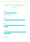 scm 300 exam 2 asu Questions and  Answers &vert; 100&percnt; Correct Answer &vert;  Grade A&plus;