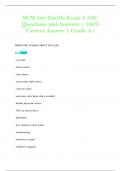 SCM 300 Davilla Exam 3 ASU Questions and Answers &vert; 100&percnt;  Correct Answer &vert; Grade A&plus;