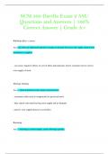 SCM 300 Davilla Exam 2 ASU Questions and Answers &vert; 100&percnt;  Correct Answer &vert; Grade A&plus;