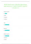SCM 300 Exam 3 Davilla Questions  and Answers &vert; 100&percnt; Correct Answer &vert; Grade A&plus;