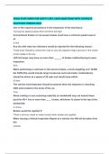  TEXAS STATE INSPECTOR SAFETY CERT&period; EXAM QUESTIONS WITH COMPLETE SOLUTIONS VERIFIED 2024