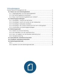 Hoofdstuk 8. Samenvatting Human Resource Management, leerboek HRM, Frits Kluijtmans
