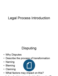 Legal Process - FULL MODULE (Exam Revision)