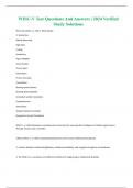 WISC-V Test Questions And Answers &vert; 2024 Verified Study Solutions