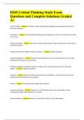 Critical Thinking Reason and Evidence Questions with Correct Answers Bundle Compilation Graded A&plus;