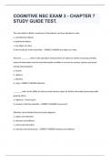 COGNITIVE NSC EXAM 3 - CHAPTER 7 STUDY GUIDE TEST&period;