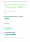 2024 IHOP BOH SOP Study Guide Questions and Answers &vert; 100&percnt;  Correct Answer &vert; Grade A&plus;