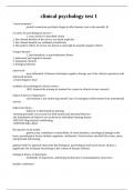 clinical psychology test 1&period;
