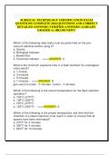 SURGICAL TECHNOLOGY CERTIFICATION EXAM  QUESTIONS COMPLETE 2024 QUESTIONS AND CORRECT  DETAILED ANSWERS &lpar;VERIFIED ANSWERS&rpar; ALREADY  GRADED A&plus; BRAND NEW&excl;&excl;