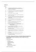 Samenvatting -  Jaar 1&comma; Module 4