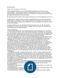 Belastingrecht samenvatting