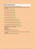 NFS 212G Quiz 5 2024 questions with verified correct answers - complete solution