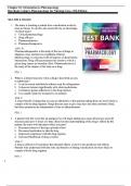 Lehne's Pharmacology for Nursing Care 11th Edition-Test Bank-All Chapters &lpar;1-112&rpar; &vert; A&plus; ULTIMATE GUIDE