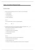Question Bank in line with Managing Organizations Principles & Guidelines&comma;Duening &comma;2e