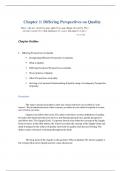 Question Bank in line with managing quality integrating the supply chain&comma;Foster&comma;5e
