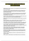 Chapter 5 & 6 CMO Test Questions With Complete Answers 