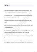 NETA 2 QUESTIONS & ANSWERS 2024 &lpar; A&plus; GRADED 100&percnt; VERIFIED&rpar;
