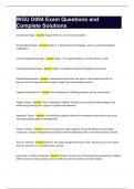 WGU D094 Exam Questions and Complete Rationales&period;