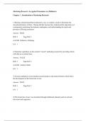 Question Bank in line with Marketing Research An Applied Orientation&comma;Malhotra&comma;6e