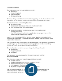 Samenvatting voertuigtechniek