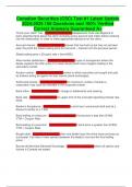 Canadian Securities &lpar;CSC&rpar; Test &num;1 Latest Update 2024-2025 150 Questions and 100&percnt; Verified Correct Answers Guaranteed A&plus;