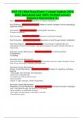 NUR 201 Med Surg Exam 1 Latest Update 2024-2025 Questions and 100&percnt; Verified Correct Answers Guaranteed A&plus;