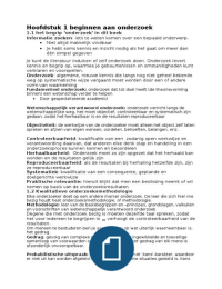 Beroep op onderzoek samenvatting