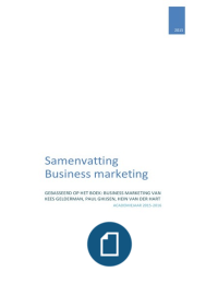 Digital marketing, consumer marketing en business marketing