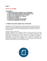 Seksuologie taak 1