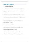 BIOL 2213 COMPILED PACKAGE DEAL GRADED A&plus;