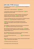 EPA 608 &lpar;TYPE II&rpar; Exam Questions with 100&percnt; correct answers