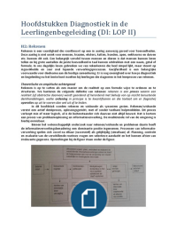 Handboek Diagnostiek in de Leerlingenbegeleiding DI: LOP II